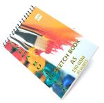 SHARMA BUSINESS A5 Size Sketchbook Spiral For Drawing and Painting, Set of 1, 150 GSM Thick Paper