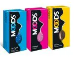 Moods Condoms - All Night + Ribbed + Choco (Pack of 12's Each) Combo Pack.