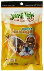 Indie Pet Making Your Pet Happier JerHigh Cheese And Sausage Dog Treats, 100 G