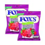 Fox's Crystal Clear Mix Berries Candy,90g (Pack Of 2)180g