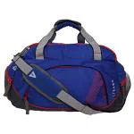 STRABO Columbia Blue Nylon Travel Luggage Duffel Bag in 45 L