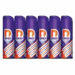 DND Nanosol Flying Insect Killer | Mosquito Repellent Aerosol Spray | Instant Kill Action | 12 hrs Protection | Pack of 6 - 60ml Each