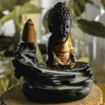 Nirmalaya Budha Black Backflow Idol