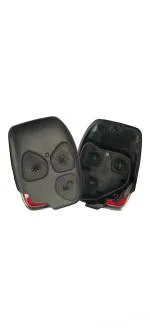 SLC-e Replacement New Remote Shell and Flip Keys Shell/Case Compatible Car for Mahindra Xylo, Scorpio, Quanto