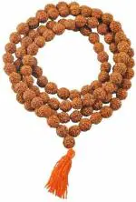 Shivoham Wooden 5 Mukhi Rudraksha Mala