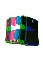 CLUBCLASSY TPU Plastic Back case Cover Hard +Soft with Stand Pack of 6pc. Compatible for Samsung Galaxy Note 3 Neo / N7505 / N7500 ac 1