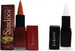 Jas Raney Combo Of White Kajal Everlasting Kajal With Sindoor Stick Premium Long lasting (2 Items in the set)