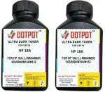 Dotpot 18A Laser Toner Powder Compatible for HP Laser Jet M2M 630 / M604 / M 605 / M 6060 / M Pro M 104A / M 104/M 132A / M 132fw Pack 2