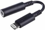 Techel Black Apple To Audio Jack Aux Cable Usb Adapter 1 M