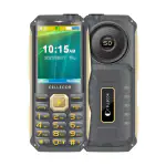 CELLECOR C1000 Dual Sim Feature phone with 3000 mAH with Torch Light, Wirelss FM and Rear Camera (2.8