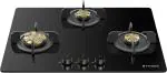 FABER Hob Prime HT703 CRS BR CI AI Hob/ Cooktop Toughened glass ,5 year warranty Glass Automatic Hob (3 Burners)