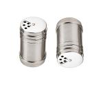 URBAN BUY Stainless Steel Salt Pepper Shaker With Free Gift , Multicolour, (Pack of 2)