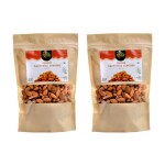 Japji Healthy Nuts | Premium California Almonds | Badam | Real Nuts | Natural Whole Dry Fruits-1 KG (Pack of 2)