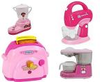 NIYAMAT Battery Operated Home Appliances Toy Set (Pack of 4)