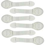 LADWA 6 Pieces Baby Safety & Baby proofing Flexible Nylon Strap Locks for Cabinet and Drawers Doors And Multi-Purpose Use