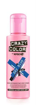 Crazy Color Sky Blue Semi Permanent Hair Colour, 10 G