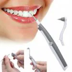 GILMEAT Portable Ultrasonic Electric Tooth Dental Cleaner With LED Light Stain Eraser Plaque Tartar Remover Teeth Whitening