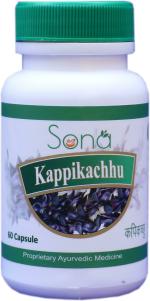 SONA HEALTH CARE Natural Kapikacchu (Mucuna Pruriens)| Kaunch Beej Veg Capsules | A Dietary Supplements- 60 Capsules ()