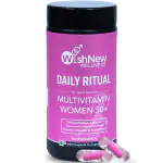 WishNew Wellness DAILY RITUAL Multivitamin for Women 50+ | Tailored Support for Mature Women's Health | 60 Vegetarian Capsules