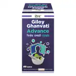 DIVYA Patanjali GILOY GHANVATI ADVANCE 60 N (Pack of 4)