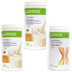 HERBALIFE NUTRITION FORMULA-1SHAKE BANANA CARAMEL-500g +PROTEIN POWDER -400