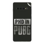 GADGETSWRAP Printed Vinyl Skin Sticker for Samsung Galaxy S10 Plus - phd-in-pubg
