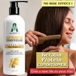 ALOETIC keratin protein Hair conditioner -200 ml | dandruff control | anti hair fall | soft and silky hair | hair volumizing | frizz hair control | all hair type | long hair | damage hair repair | for men and women.