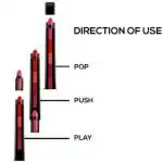 GoReady 5 in 1 Lipstick for Women Multicolor 5 Shades in 1 Lipstick