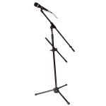 kh Adjustable Tripod Boom Mic Stand for Performance, Karaoke Singing, Speech, Wedding, Stage and Outdoor Activity