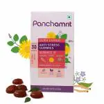 Panchamrit Anti-Stress Gummies I Goodness of Ashwagandha, Chamomile, Valerian Root I Manage Stress & Anxiety, Sharpens Focus & Streghtens Memory I 30 Gummies, Mixed Berry Flavour