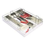 RAB kitchen Basket Stainless Steel Cutlery Basket/Drawer Organizer, Flatware Drawer Tray for Serving Utensils (Code:- Apple Sheet Cutlery, 15