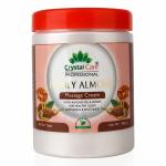 Crystal Care Honey Almond Massage Cream Nourishing Hydration for Silky, Radiant Skin