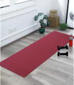 Kuber Industries Yoga Mat | Eva Foam Workout Mat | Anti-Skid Exercise Mat | Gym Yoga Mat | Yoga Mat for Women | Yoga Mat for Men | 6 MM | Maroon
