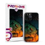 PROSKINS Treasure Map 3D Textured Mobile Back Skin/Sticker Only for Oppo F19 Pro