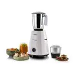 Usha MG3750 MG, 500W, 2 SS Jars Mixer Grinder With 3-Speed Mode, 100% Copper Motor, White & Black
