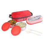 Topware New Executive office double decker lunchbox (red)