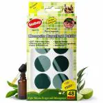 RunBugz Mosquito Repellent Patches, Green Anti Mosquito Patch, 48 Patches