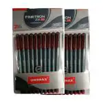 UNOMAX Finetron 2X 0.5 mm Ball Point Pens - Pack of 30 (30 Red) | Professional Ergonomic Design for Daily Use, Exam-Friendly | Elegant Pens for Bold and Precise Writing with 0.5mm Tip Size