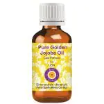 Deve Herbes Pure Golden Jojoba Oil (Simmondsia chinensis) Natural Therapeutic Grade Cold Pressed 5ml