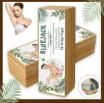 Bluejack waxing strips plain without wax - 72 pieces Good quality Strips
