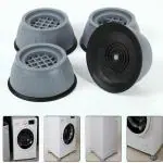 DIGIONICS 4 pc Anti Vibration Pads for Washing Machine and Dryer Shock Absorber Noise Cancelling