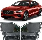 Able Elegant Half Car Sun Shade Curtains for Volvo- S60 Set of 4 Pcs
