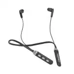 Tigotech TN-101 NOIZE X1 Bluetooth Neckband Earphone, upto 25 hrs of playtime, Magnetic Earbuds, Active Voice Assistant, IPX5 Water & Sweat Resistance ,Noise Cancellation, Black