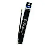 Pentonic 0.6 mm 10 Ball Pen Refills (Black Ink, Pack of 5)