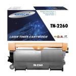 Ravechi Rc-Btn-2260 Toner Cartridge For Hl-2240D, Hl-2250Dn, Hl-2270Dw, Dcp-7060D, Mfc-7470D, Mfc-7360, Mfc-7860Dw, Fax-2840