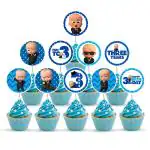 Zyozique 10 pcs Boss Baby Cupcake Toppers 3rd Birthday Cake Decorations for Boss Baby Themed 3rd Birthday Party Decorations Baby Shower Supplies and favors Cupcake Topper