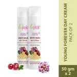 La Pink Young Forever Day Cream With White Haldi & Cranberry To Enhance Radiance & Reduce Fine Lines (Pack of 2)