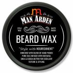 Man Arden Beard Wax - Strong Hold with Matte Finish - 50gm