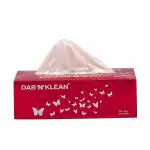 Dab N Klean Extra Soft Facial Tissues 2 Ply (100 Pulls) Pack of 4
