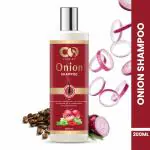 CO Luxury Onion Shampoo for Anti Hair Fall & Hair Growth with Onion Oil & Neem Extract 200ml